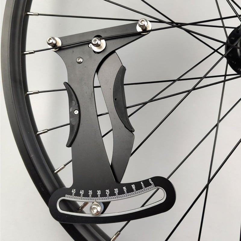 HOUSON Bicycle Bike Spoke Tension Meter Tool, Aluminum Alloy with Meter Tensiometer, Wire Wheel Set Rim Adjustment for Road Bike Measuring Indicator Voltage Value - Image 5